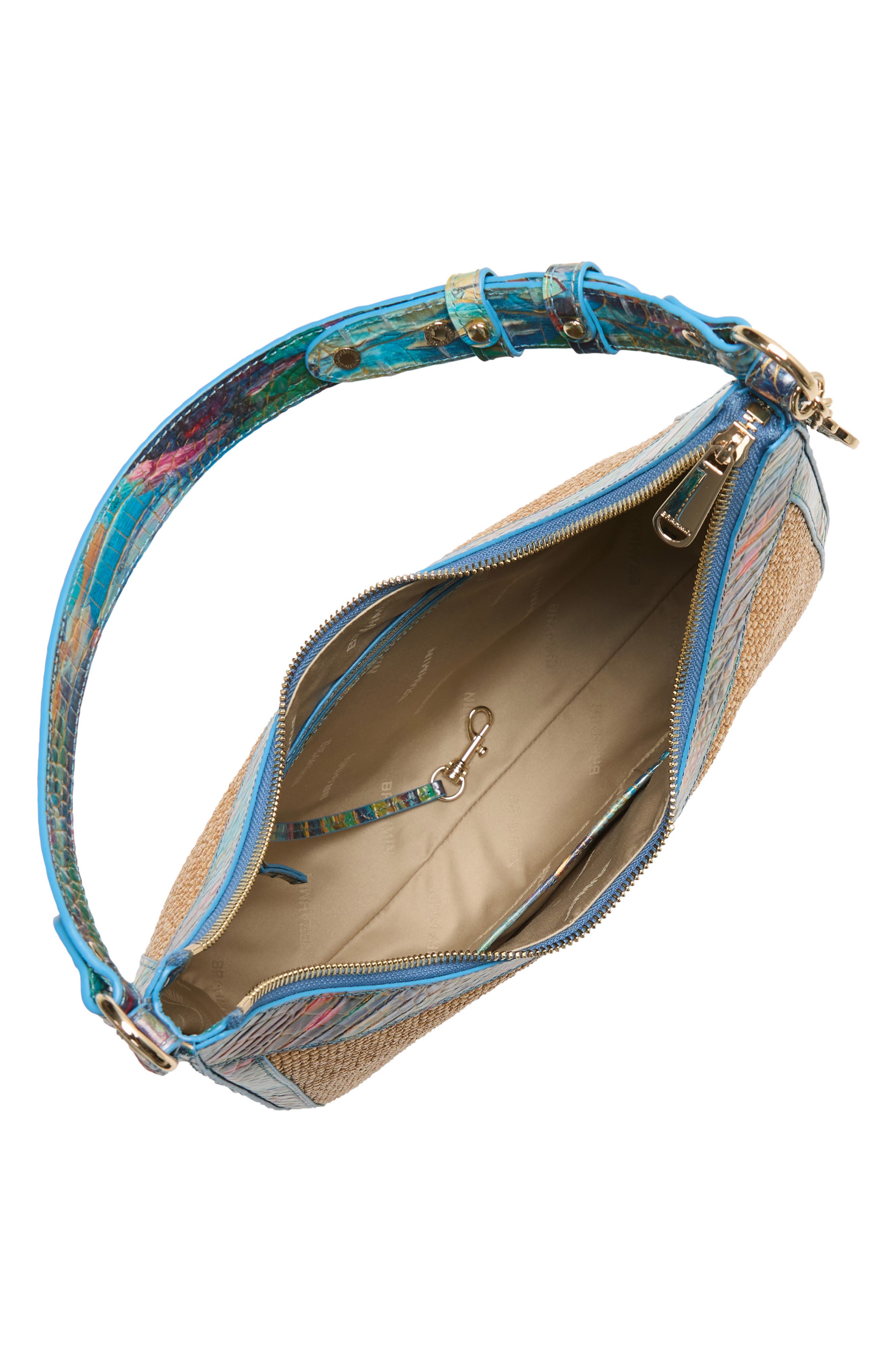 Brahmin Tabitha Shoulder Bag, Alternate, color, Waterlily