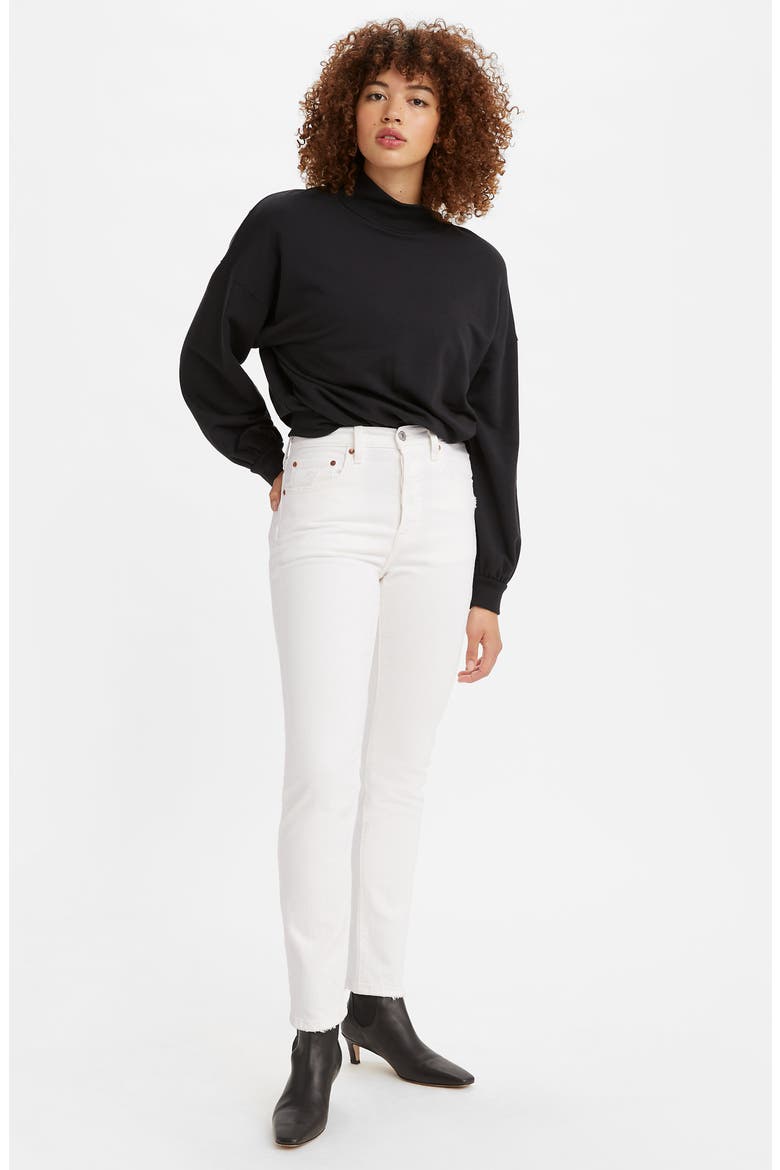 Levi's® 501® Skinny Jeans, Alternate, color, CLOUD OVER