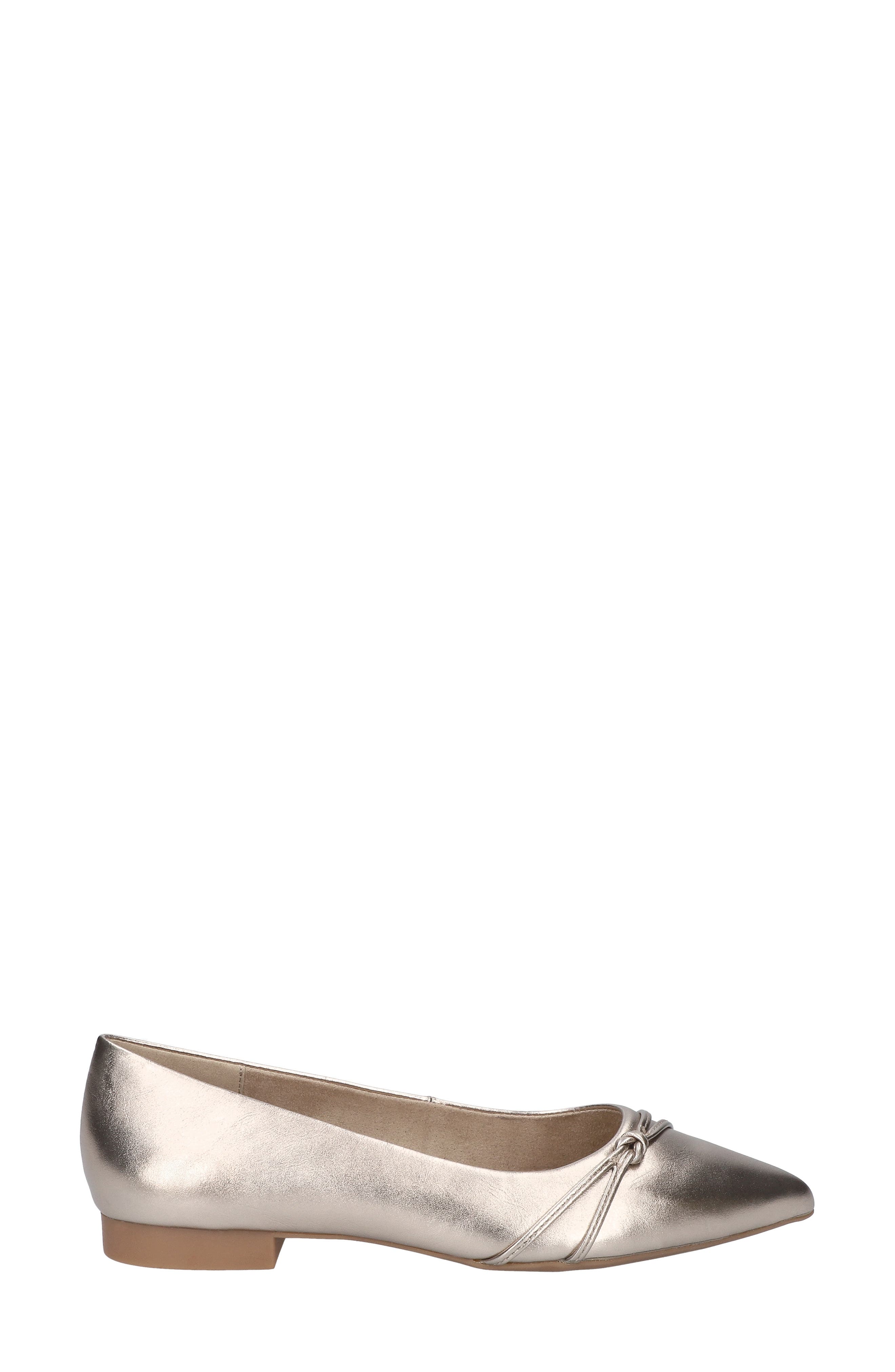 Rhea Ballet Flat, Alternate, color, CHAMPAGNE