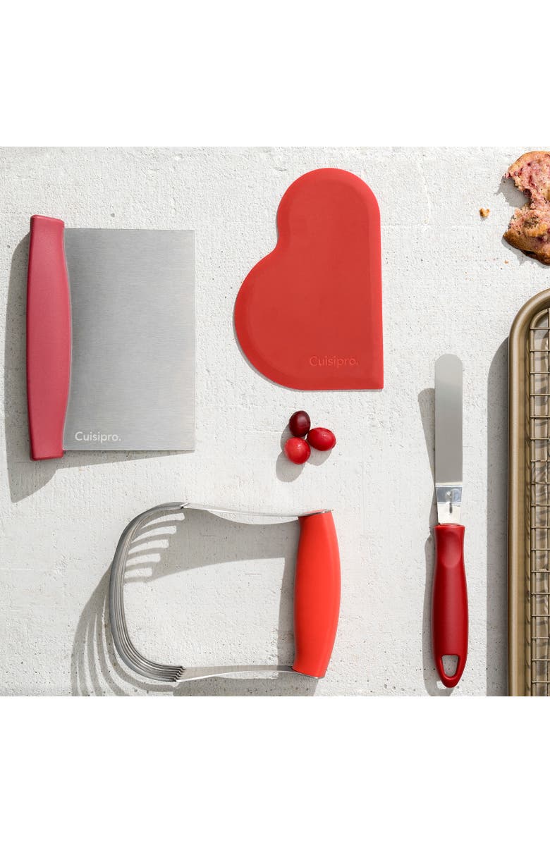 CUISIPRO 5.25 Inch Deluxe Pastry Blender, Red, Alternate, color, Red