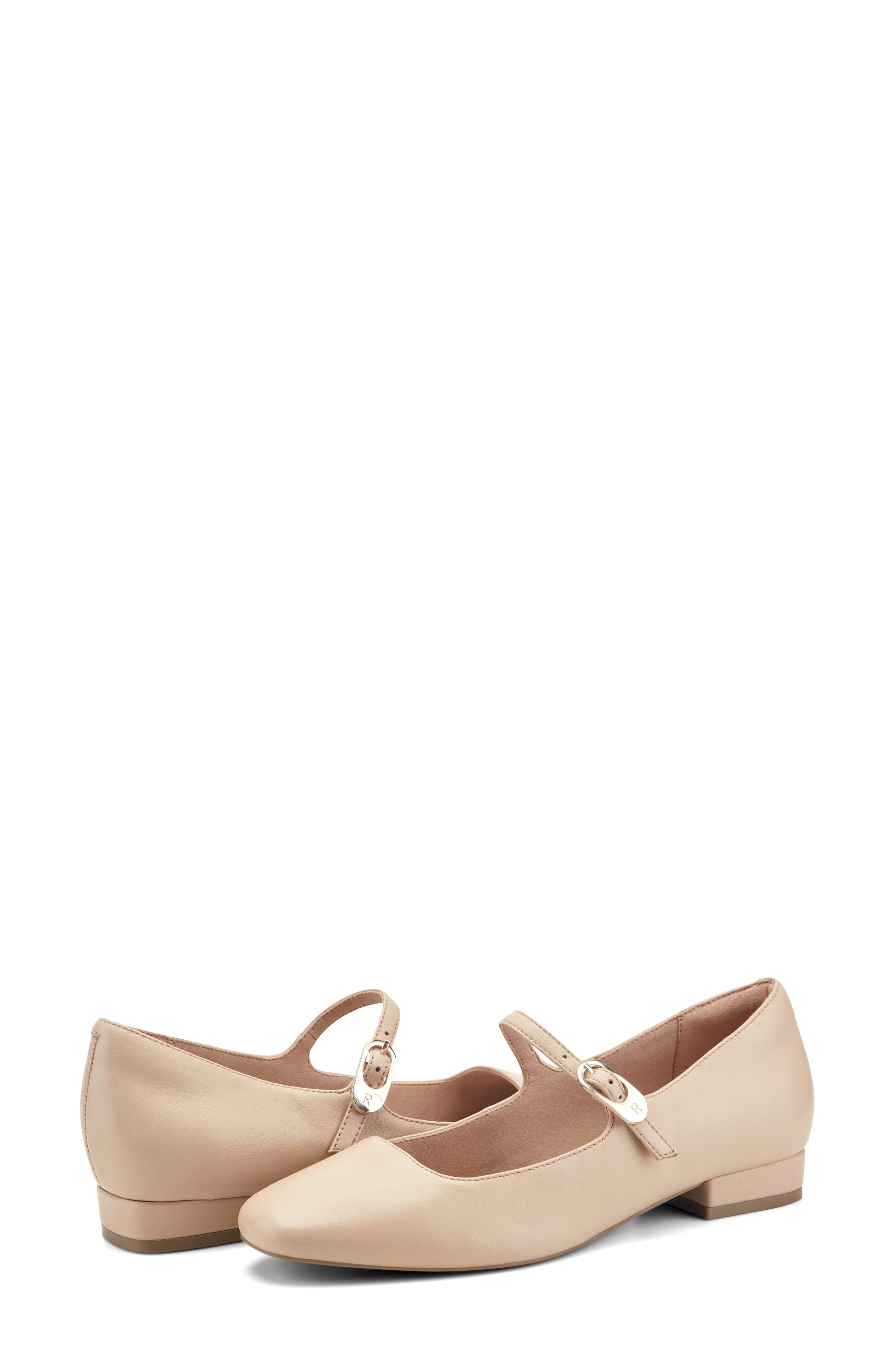 Niya Mary Jane Flat, Alternate, color, LIGHT NATURAL