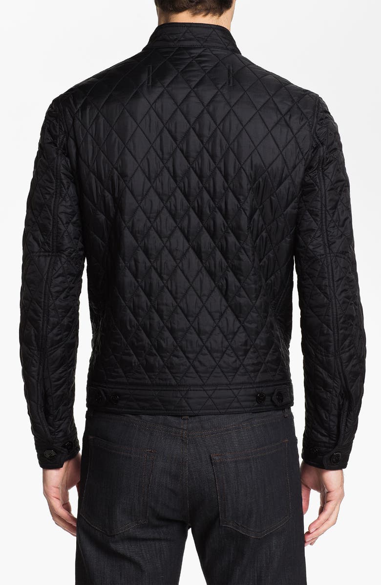 Burberry Brit 'Howson' Quilted Bomber Jacket, Alternate, color,
