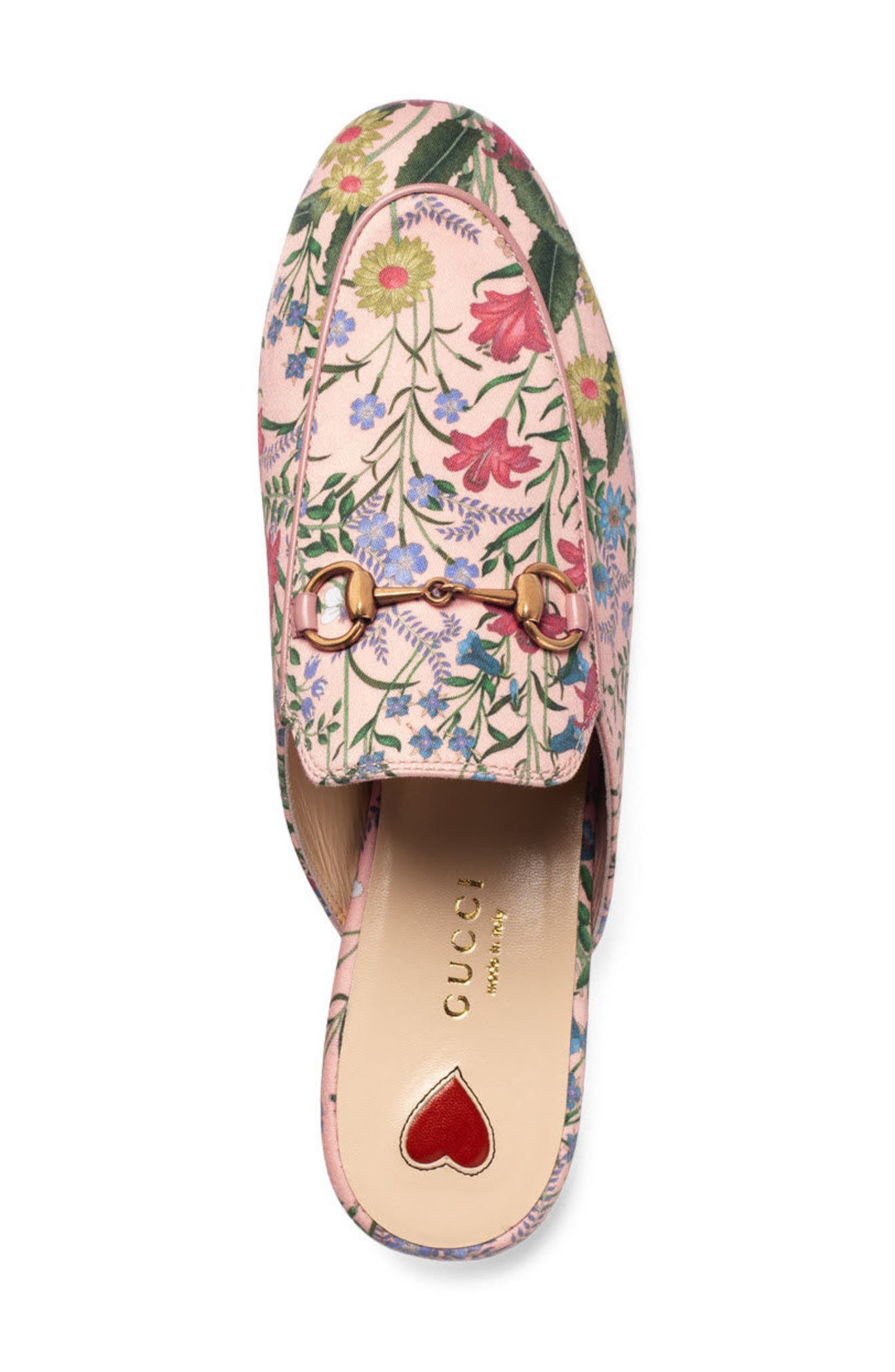 Princetown Loafer Mule, Alternate, color, BLUSH FLORAL