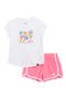  White W/ Pink