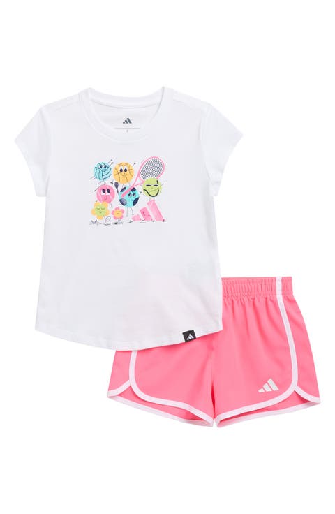 Kids' Logo T-Shirt & Shorts Set (Little Kid)