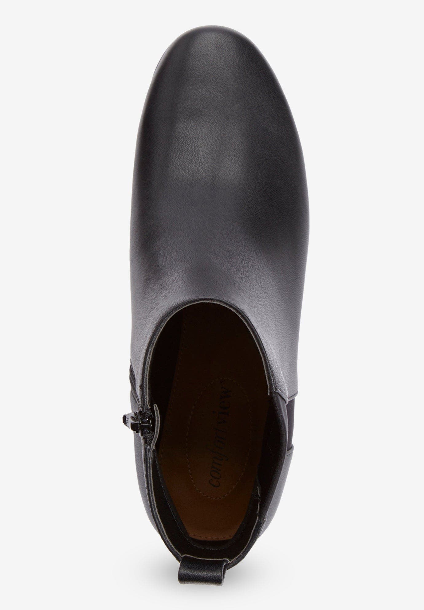 Comfortview The Ingrid Bootie, Alternate, color, Black