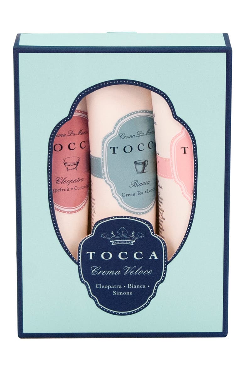 'Crema Voloce' Hand Cream Trio, Alternate, color, NO COLOR