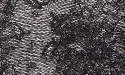 Dolce & Gabbana Dolce&gabbana Long Sleeve Sheer Floral Lace Bodysuit In Black
