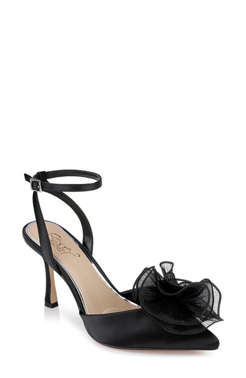 Taylee Embellished Ankle Strap Pump