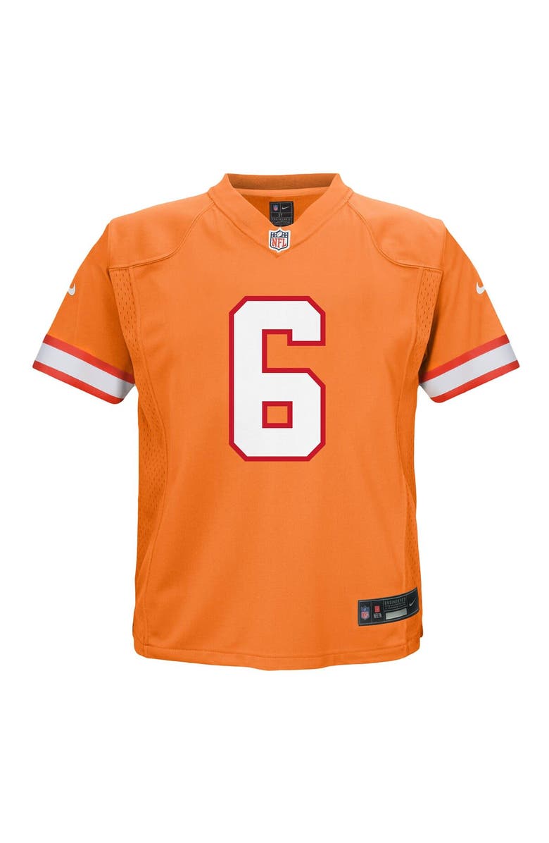 Nike Preschool Nike Baker Mayfield Orange Tampa Bay Buccaneers Game Jersey, Alternate, color, 