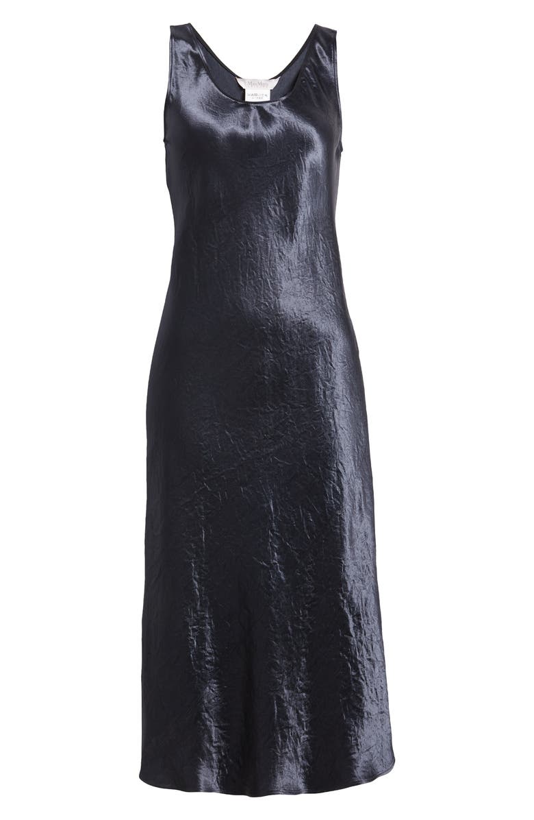 Max Mara Leisure Talete Textured Satin Midi Dress, Alternate, color, 