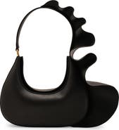 Cult Gaia Zoella Leather Shoulder Bag