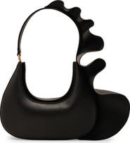 Cult Gaia Zoella Leather Shoulder Bag