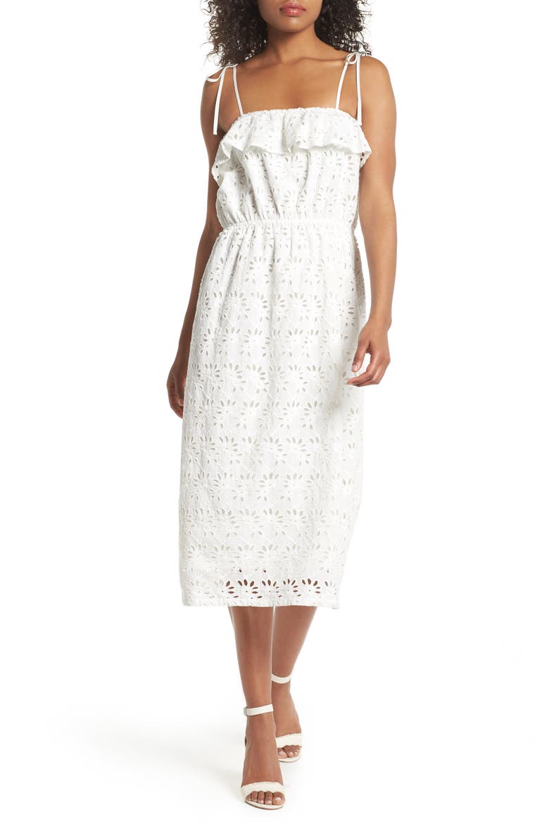 Ruffle Broderie Anglaise Sundress video