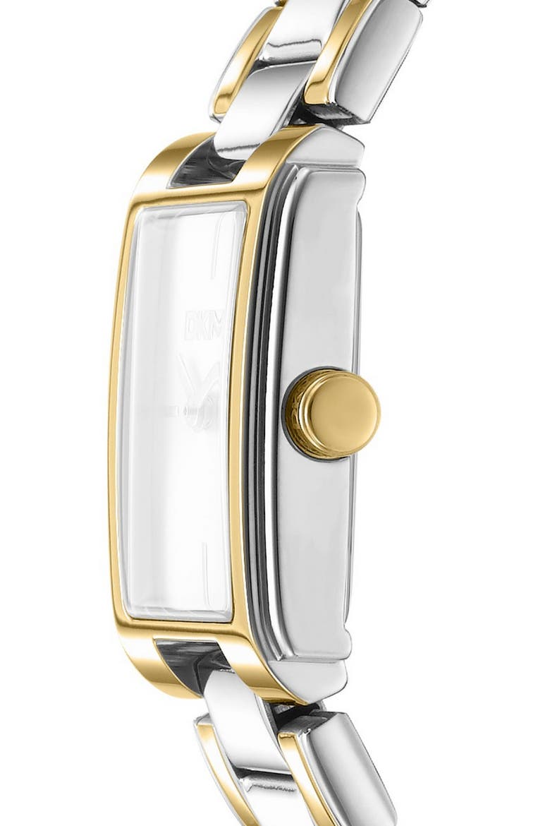L 121 Bracelet Watch, Alternate, color, SILVER/ GOLD MULTI