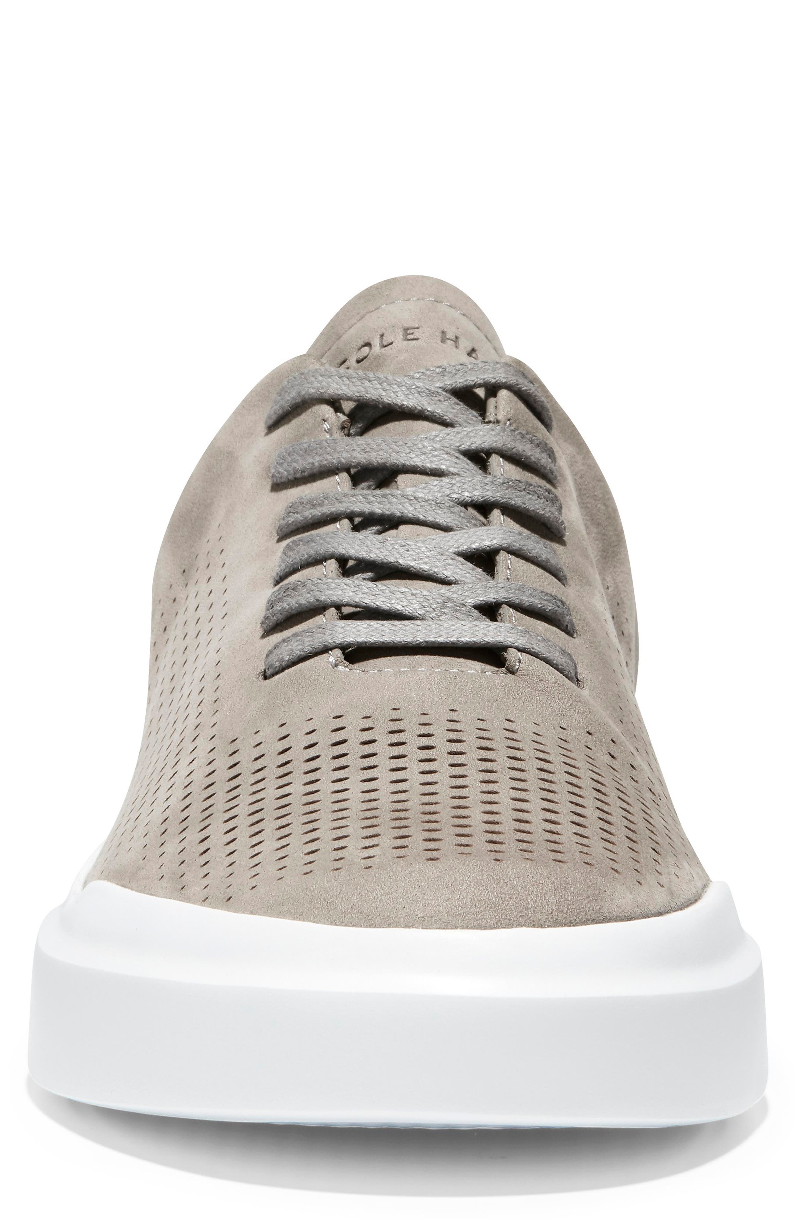 GrandPro Rally Sneaker, Alternate, color, IRONSTONE/ OPTIC WHITE NUBUCK