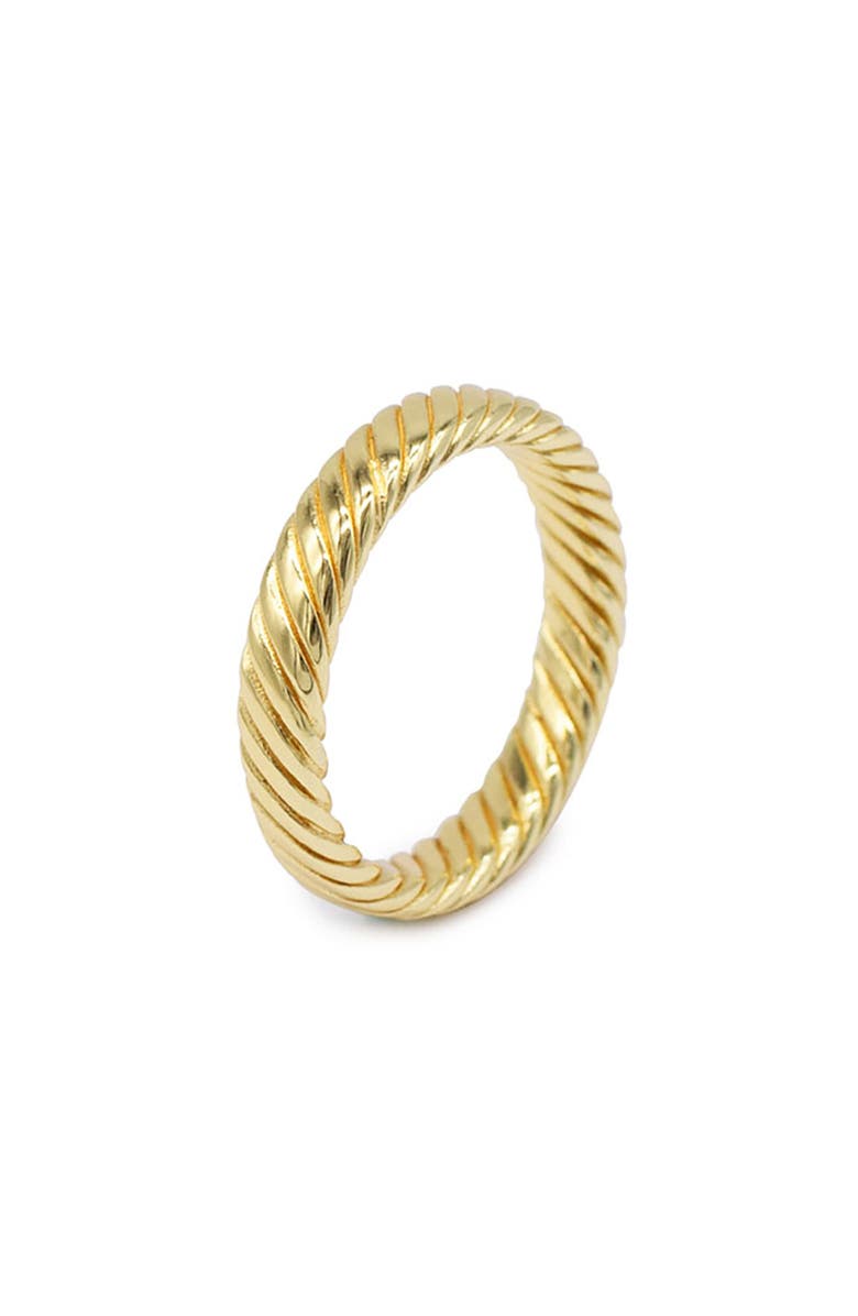 Serge DeNimes 22K Vermeil Halo Ring, Main, color, Gold