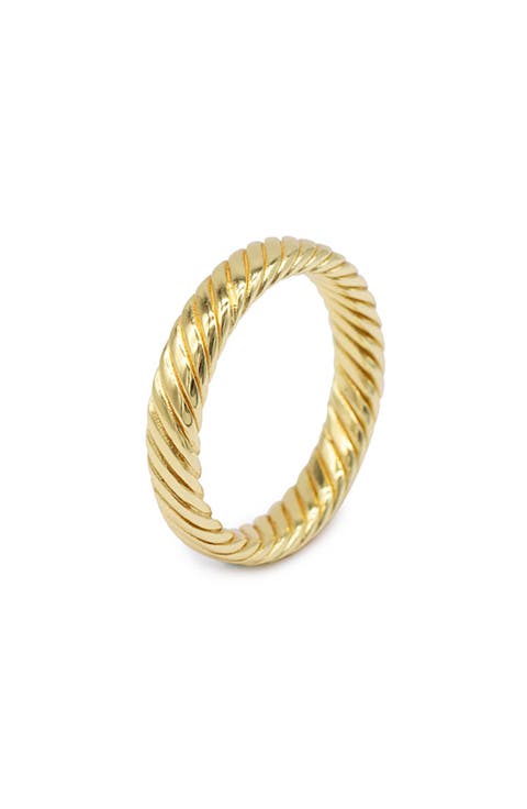 22K Vermeil Halo Ring