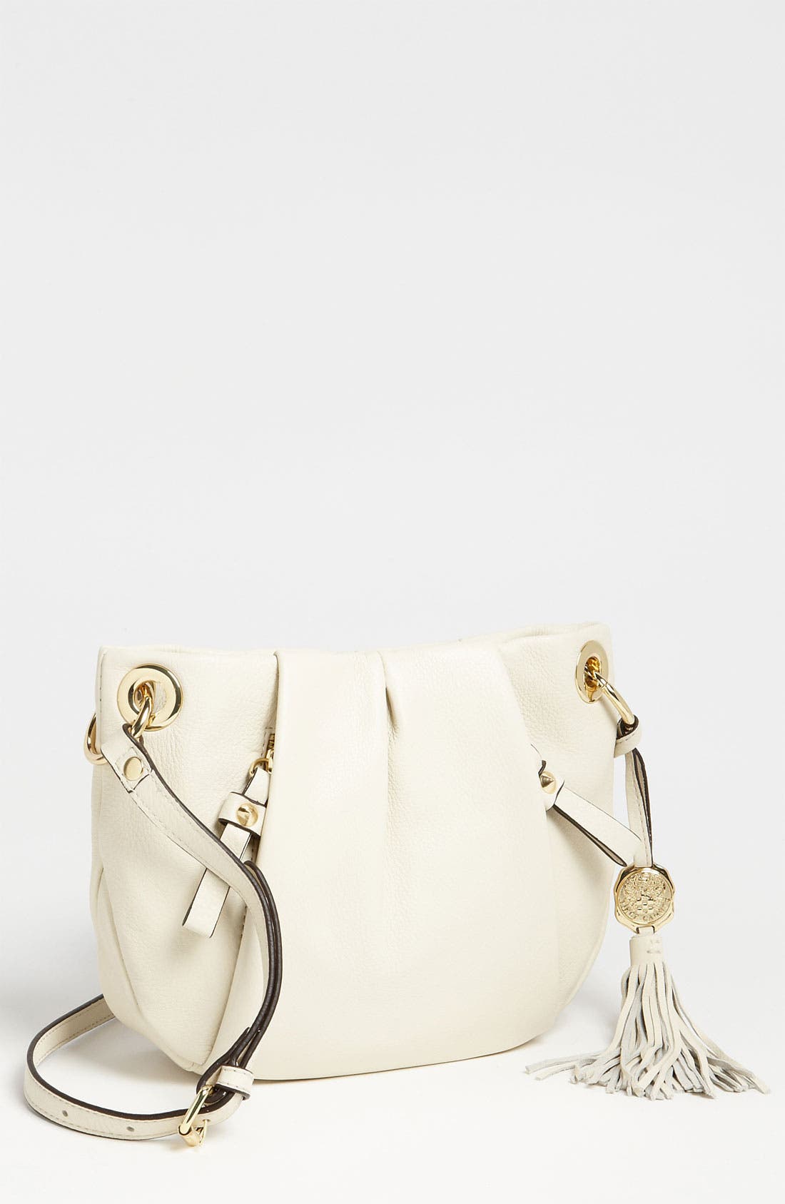 'Cristina' Crossbody Bag, Main, color, BONE