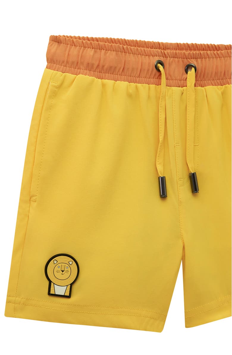 Roarsome Cub Swim Trunk, Alternate, color, Yellow