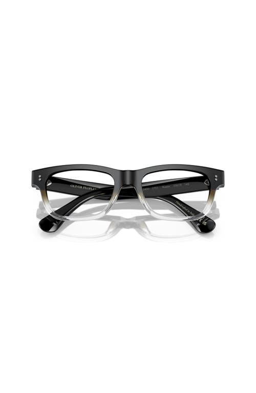 Oliver Peoples 53mm Rectangle Optical Glasses In Multi