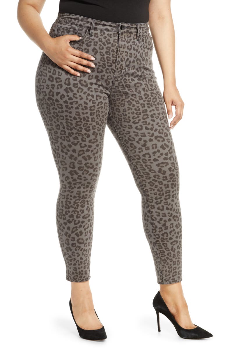 Good American Good Legs High Waist Skinny Jeans, Alternate, color, 