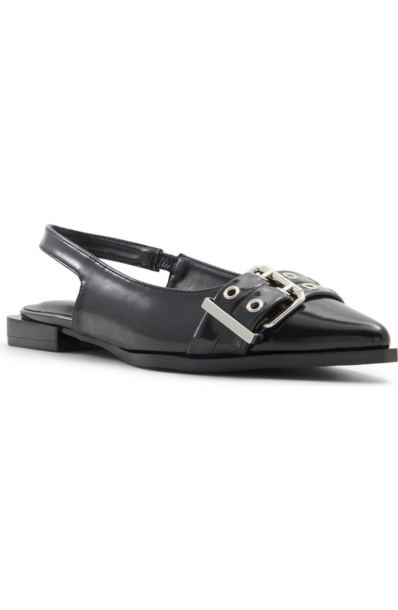 Call It Spring By Aldo Natallya Slingback Flat, Main, color, Black