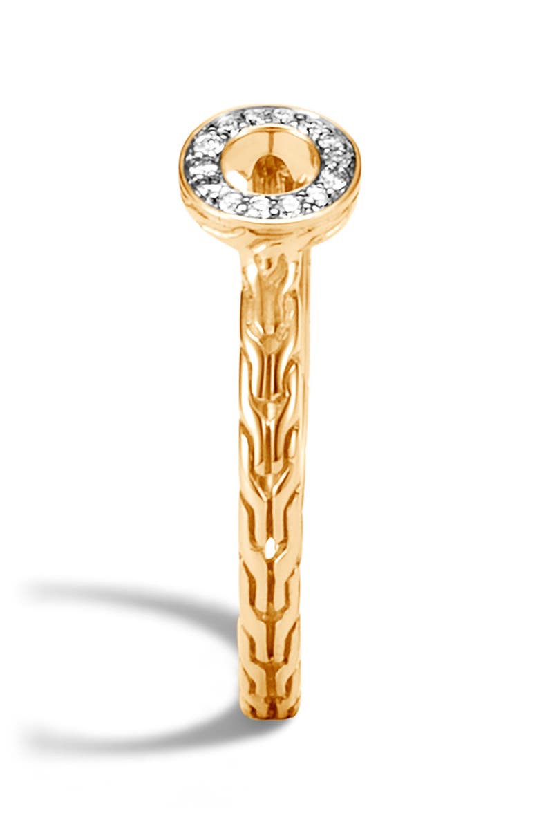 John Hardy Dot Diamond Pavé Ring, Alternate, color,