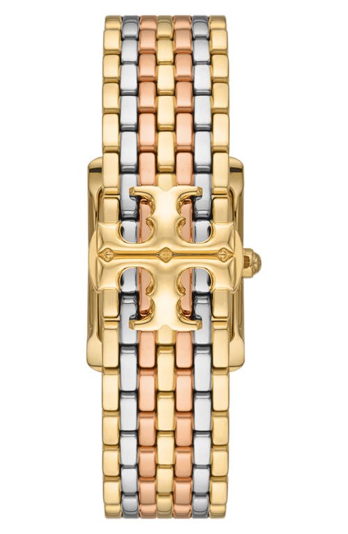 Tory Burch The Eleanor Watch - Tri-tone Stainless Steel In Tri-tone
