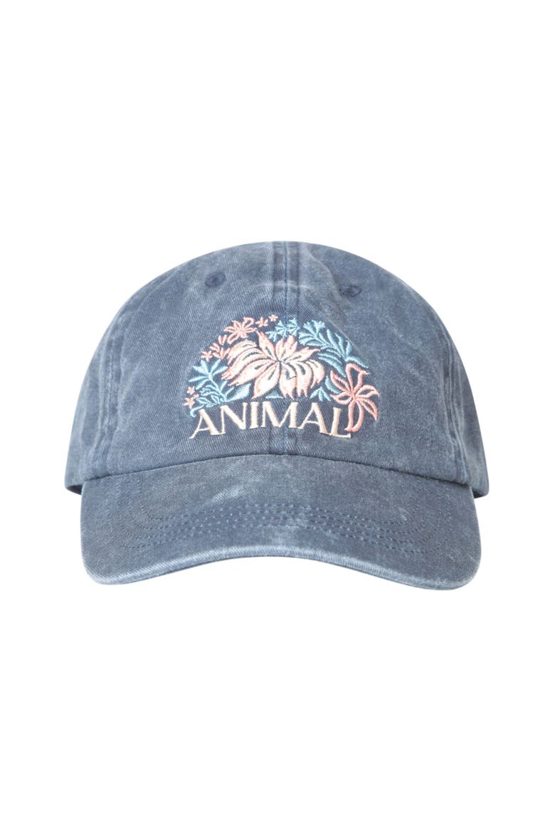 Laura Embroidered Baseball Cap, Main, color, Navy