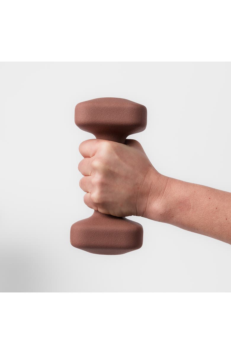 WeGym SafeGrip Dumbbells Upper Set - 10, 12, 15, 20 lbs, Alternate, color, Multicolored