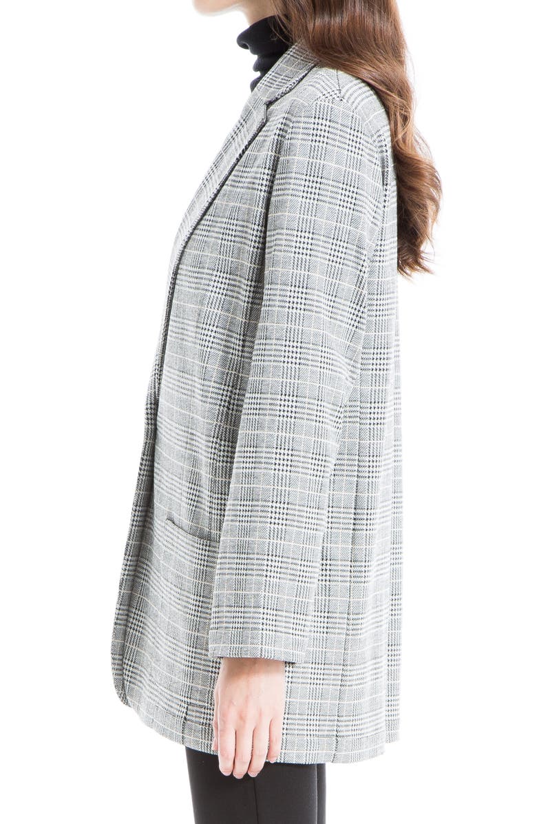 MAX STUDIO Double Knit One-Button Blazer, Alternate, color,