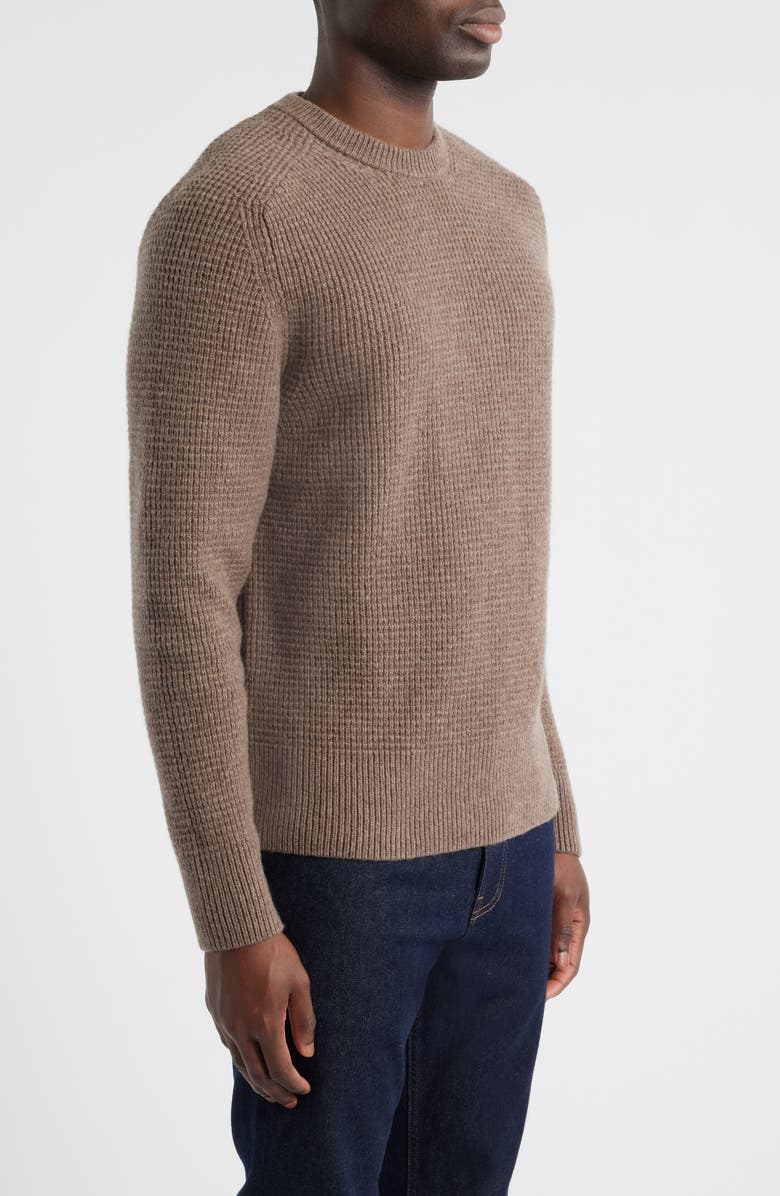 MERZ B SCHWANEN Thermal Wool & Cashmere Sweater, Alternate, color, Grain