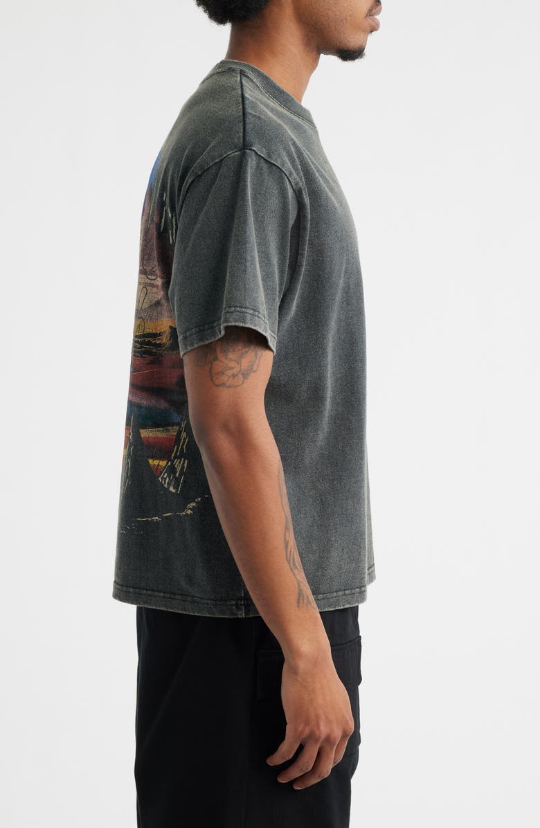 Billionaire Boys Club Boxy Abyss Graphic T-Shirt, Alternate, color, Black