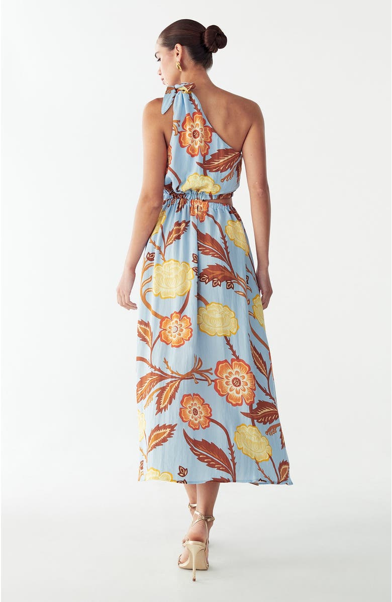 ST MRLO Amile Midi Dress, Alternate, color, Coastal Floral