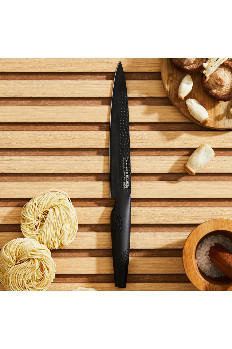iD3® BLACK SAMURAI 8" Carving Knife, Alternate, color, Black