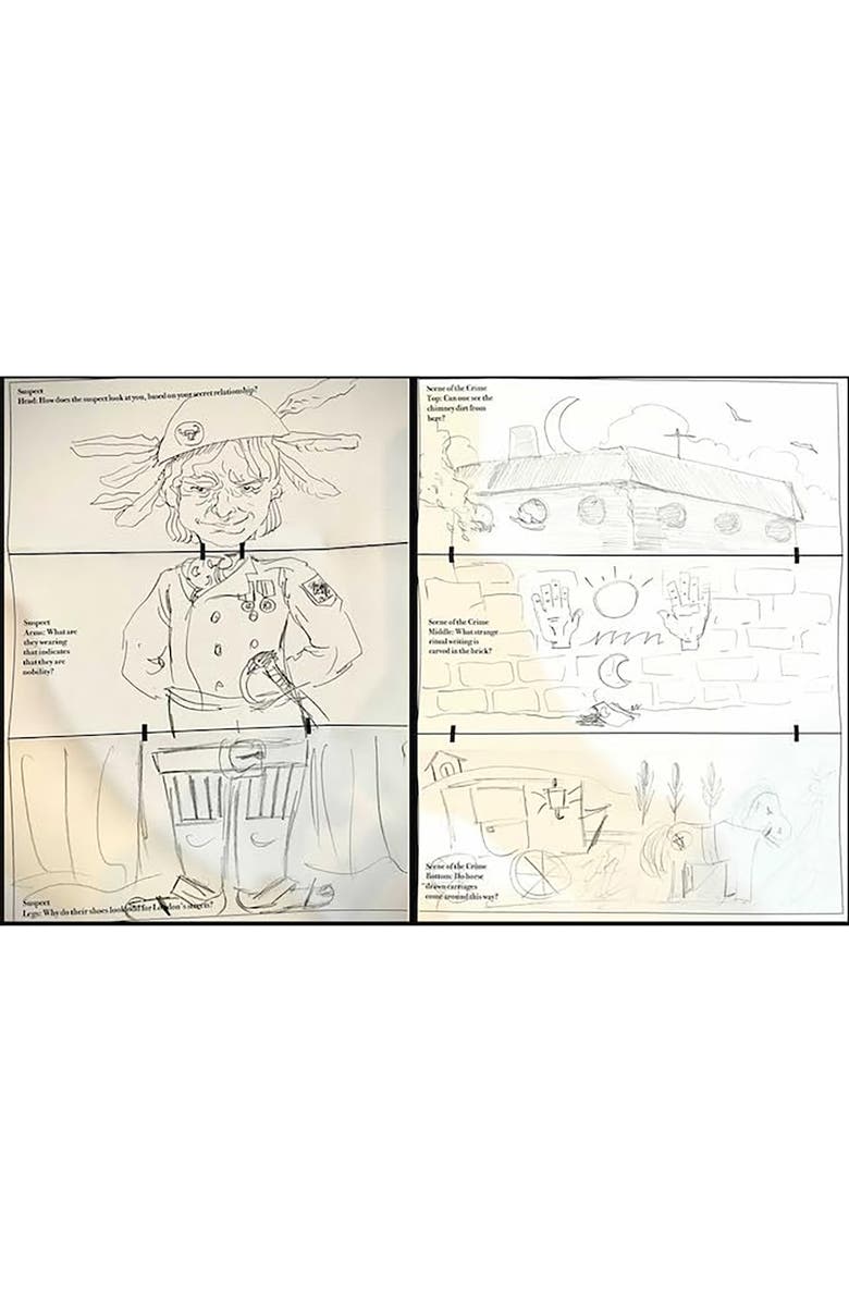 Renegade Game Studios An Exquisite Crime A Surreal Storytelling Experience, Alternate, color, Multicolored