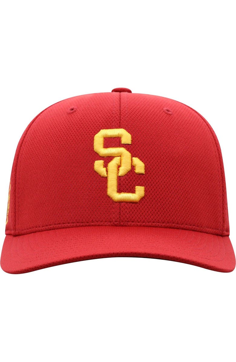 TOP OF THE WORLD Men's Top of the World Cardinal USC Trojans Reflex Logo Flex Hat, Alternate, color, Cardinal
