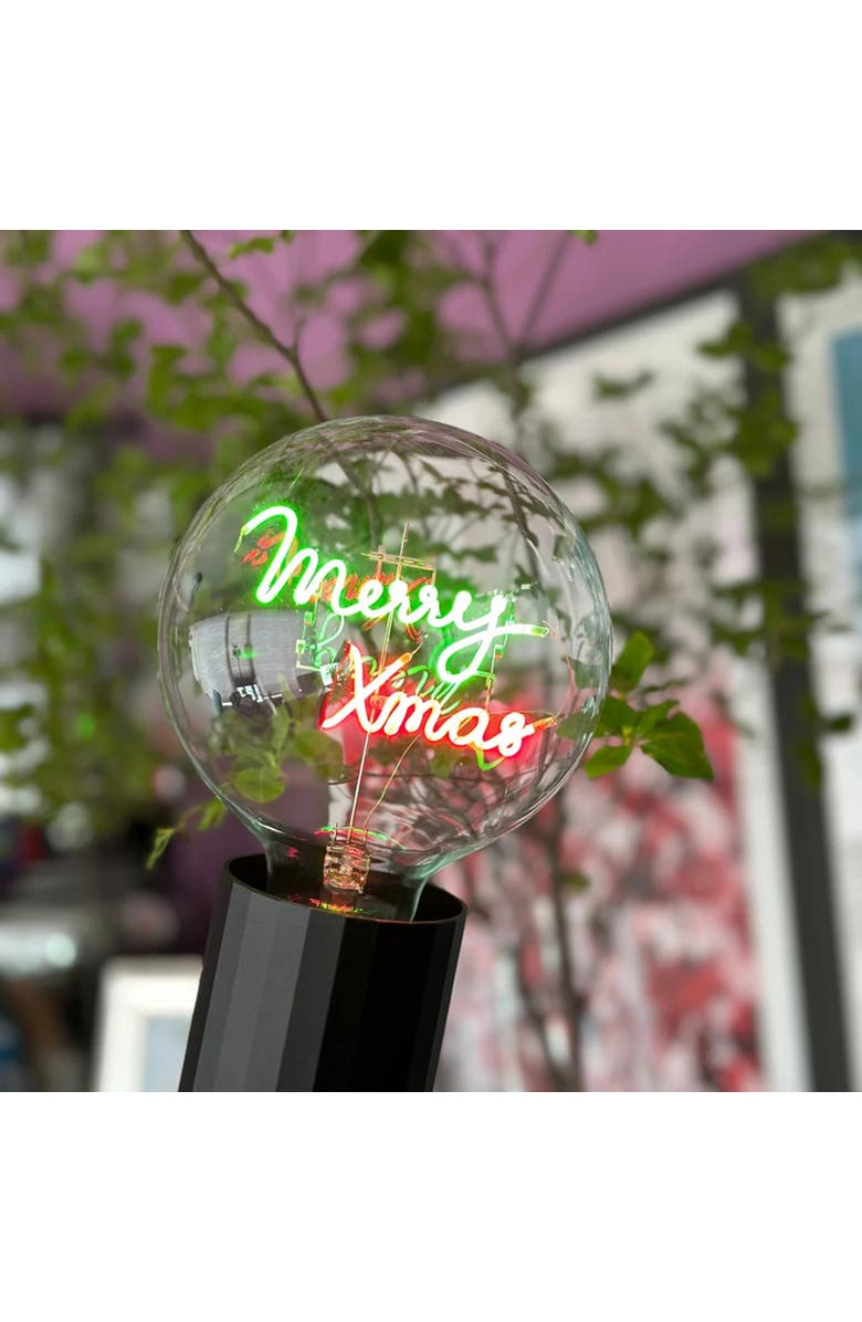 MITB Merry Xmas Portable Table Lamp, Alternate, color, Black