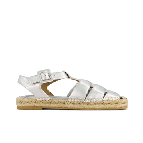 Bernardo Footwear Monri Fisherman Sandal In Silver