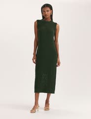 Finery London Ravi Crochet Midi Dress