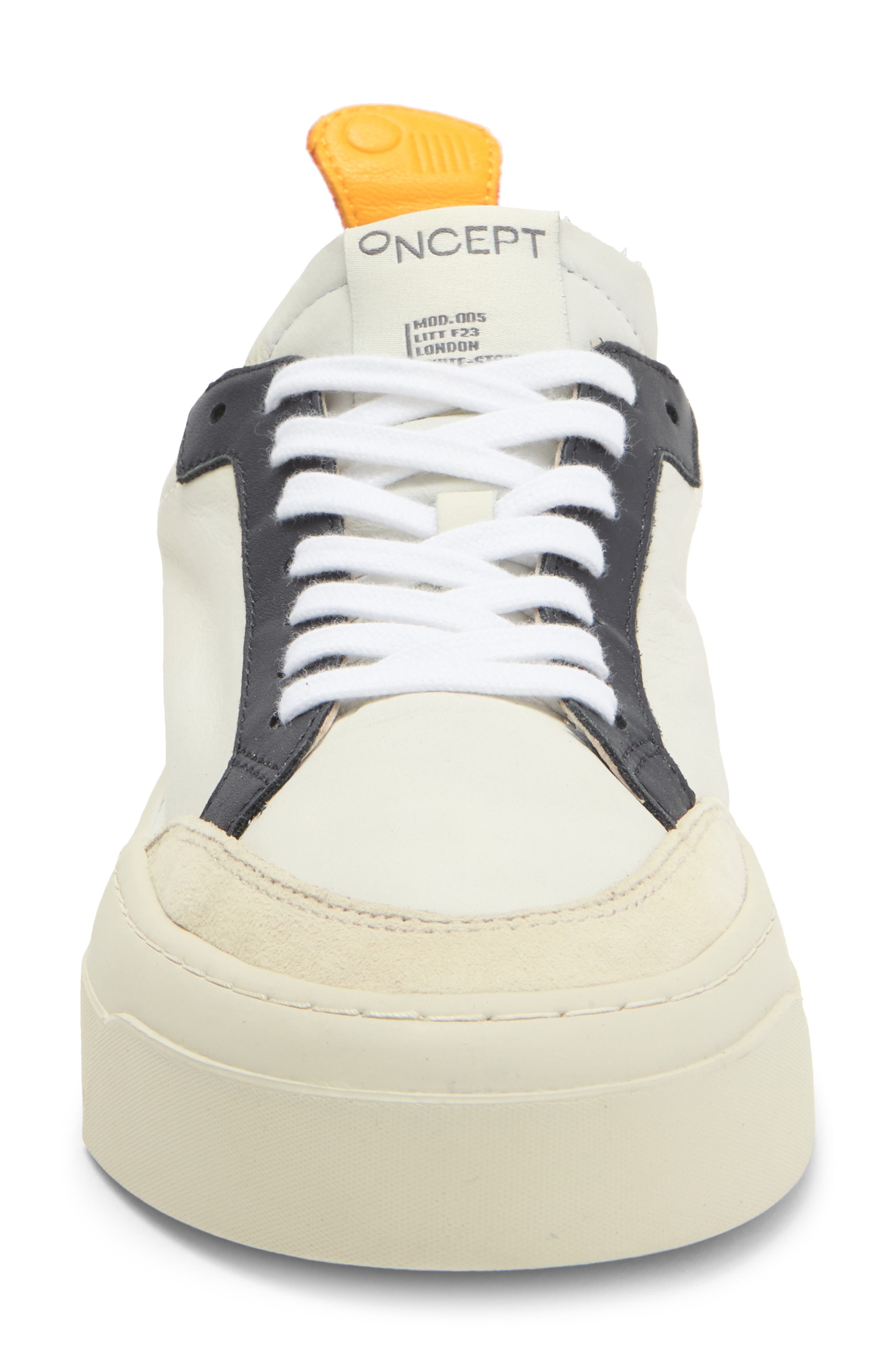 London Low Top Sneaker, Alternate, color, WHITE - STORM