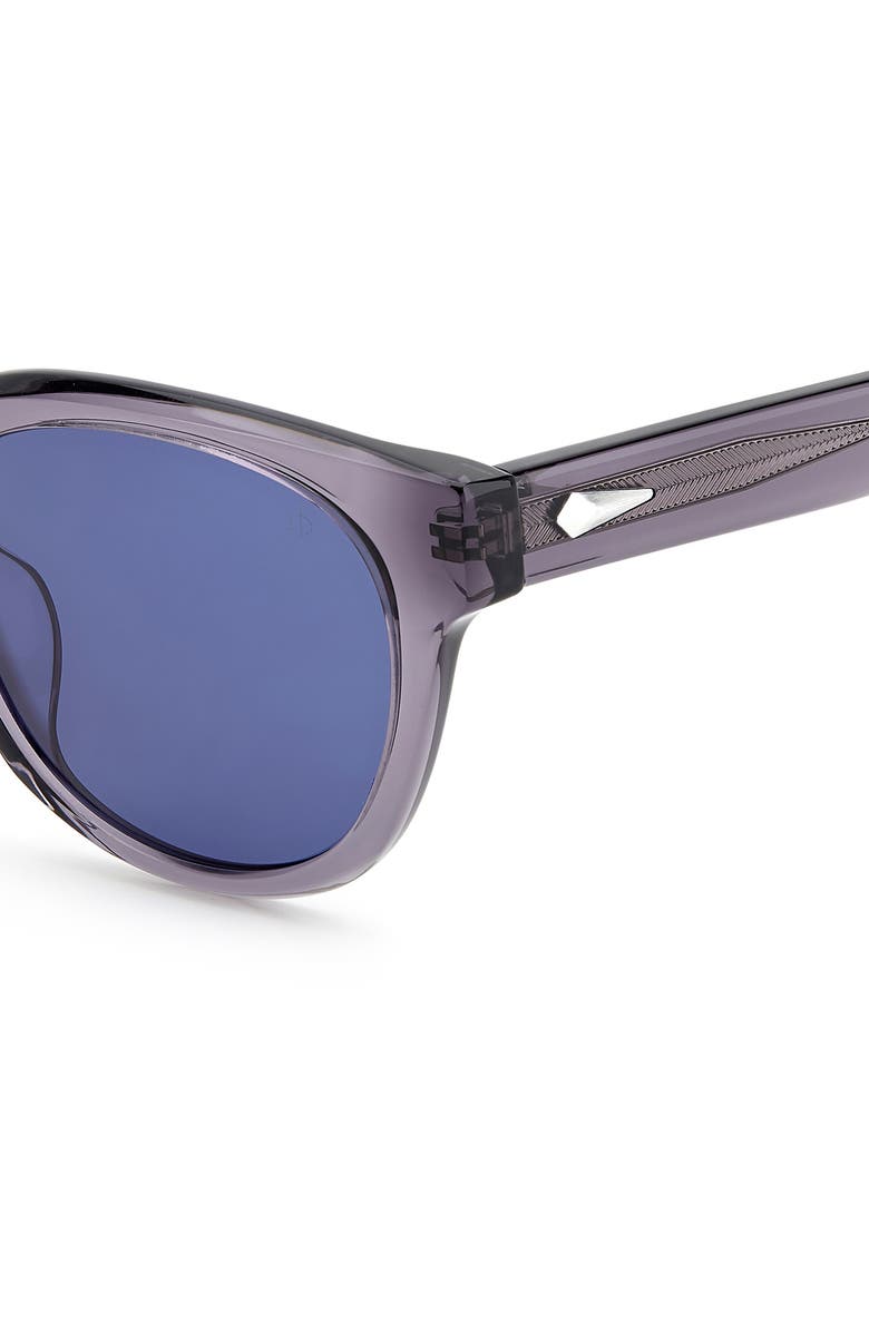 rag & bone 51mm Round Sunglasses, Alternate, color, 