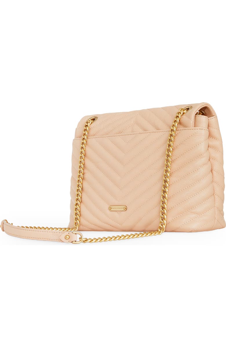 Rebecca Minkoff Edie Quilted Convertible Leather Shoulder Bag, Alternate, color,