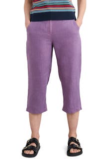 Seasalt Cornwall Brawn Point Linen Crop Pants