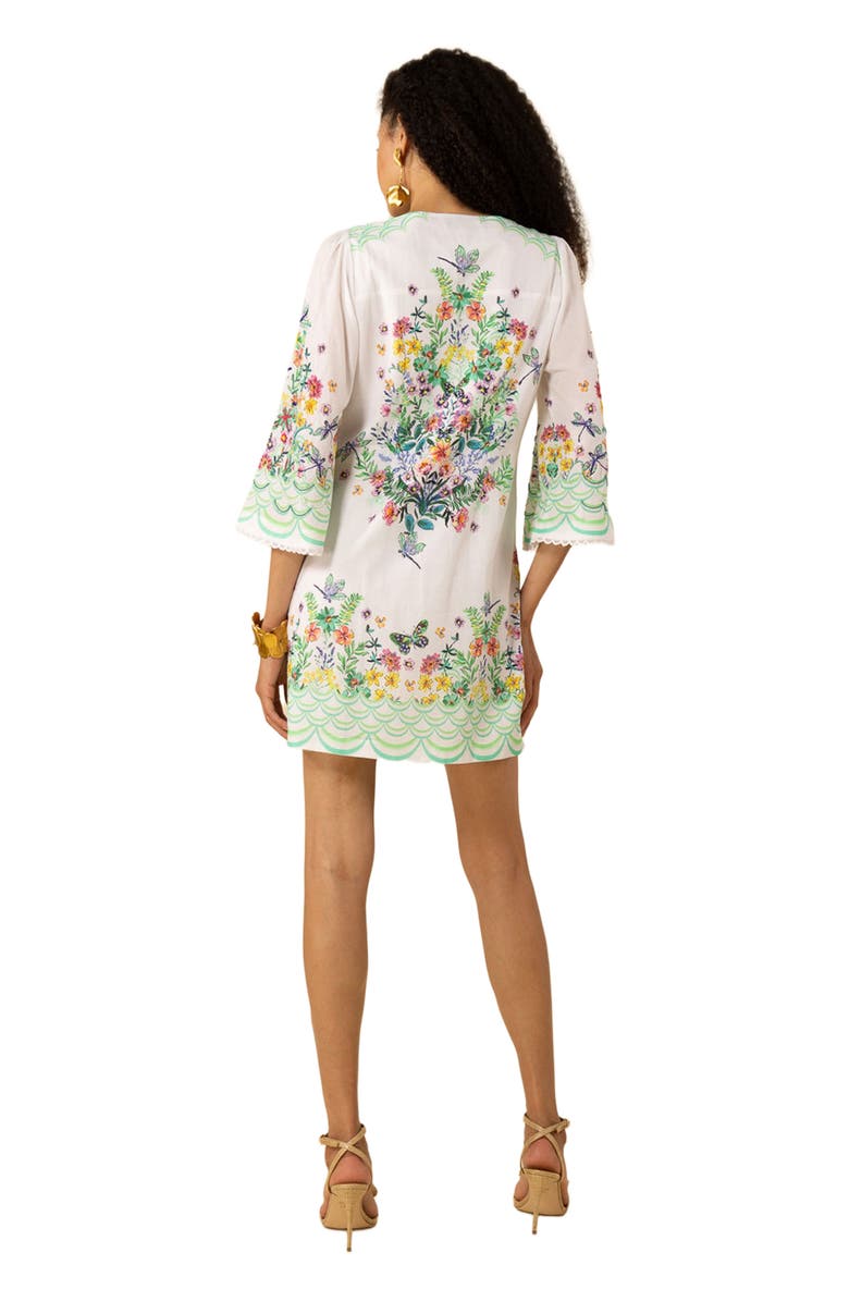 Hale Bob Allyson Cotton Voile Dress, Alternate, color, 