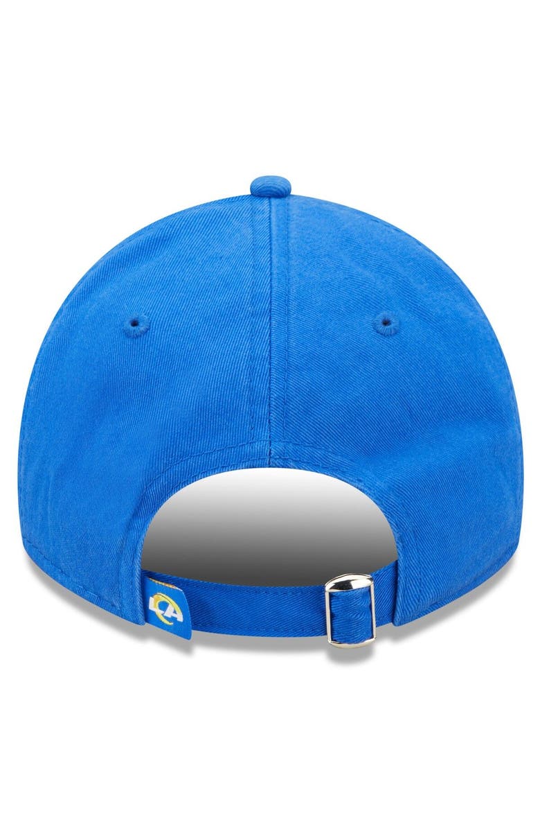 New Era Men's New Era Royal Los Angeles Rams 2022 Sideline 9TWENTY Adjustable Hat, Alternate, color,