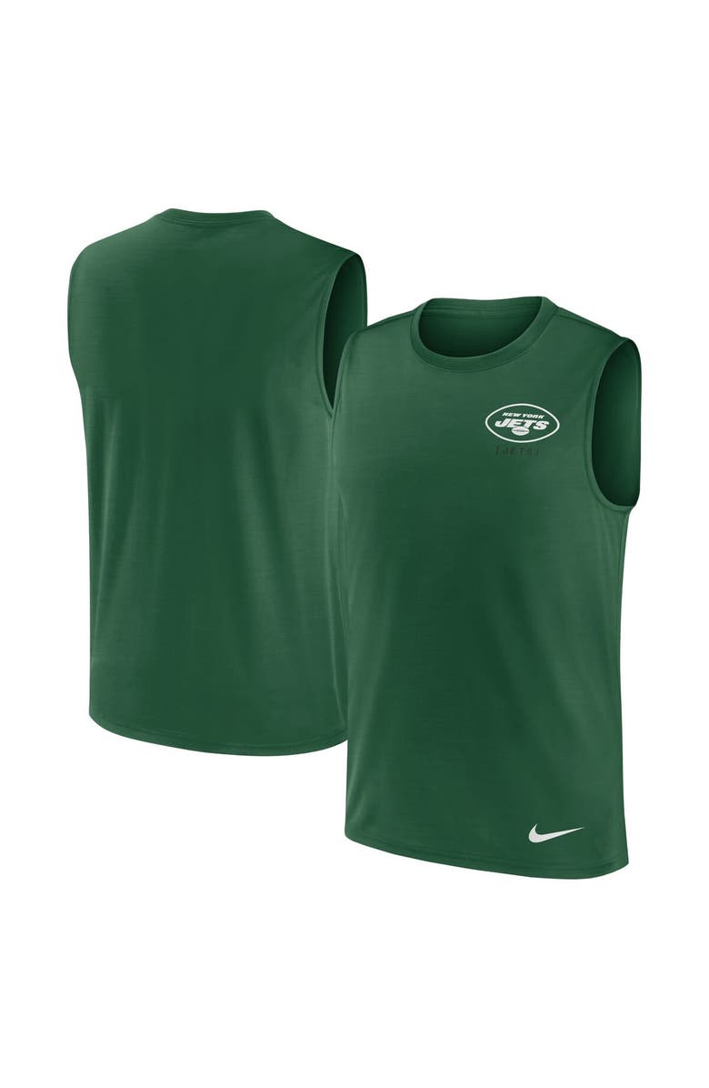 Nike Men's Nike Green New York Jets Muscle Tank Top, Alternate, color, Green