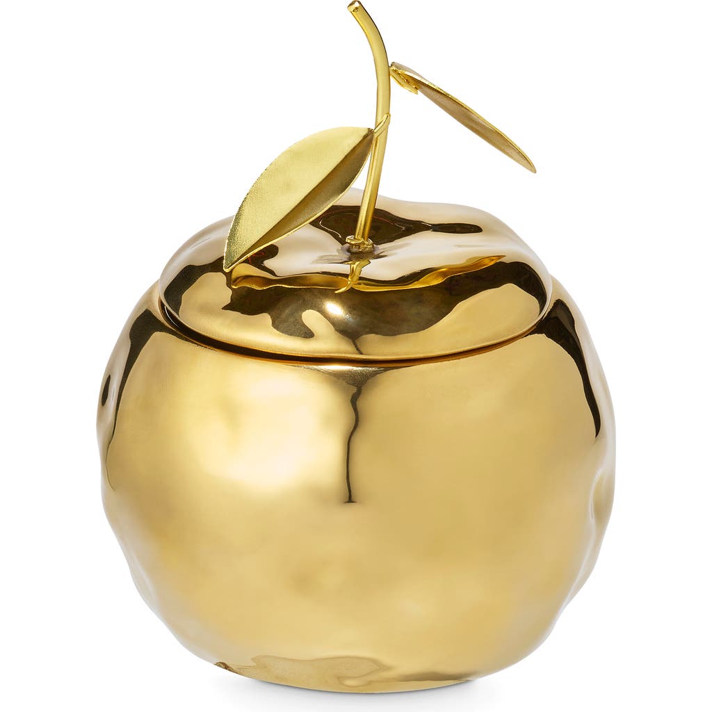 Illume Gilded Citrus Apple Candle 7.8 Oz. In Gold