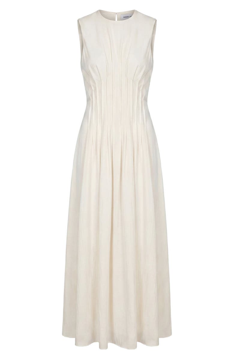 NICHOLAS Jordi Dress, Alternate, color, Chalk